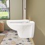 VitrA S20 Universal-WC-Sitz mit Absenkautomatik - technische Ansicht