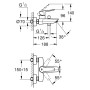 GROHE Start Einhand-Wannenbatterie, 1/2"