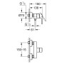 GROHE Start Einhand-Brausebatterie, 1/2"