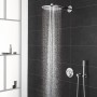 GROHE Grohtherm SmartControl Duschsystem UP mit Rainshower 310 SmartActive, rund - Detailansicht