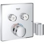 GROHE Grohtherm SmartControl Thermostat Fertigmontageset mit 2 Absperrventilen und integriertem