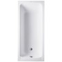 Baignoire rectangulaire Duravit D-Code 160 x 70 cm - vue détaillée