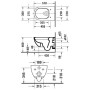 Duravit D-Code WC sospeso