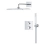 GROHE Precision Duschsystem Unterputz mit Vitalio Rain Mono 310, eckig - Detailansicht