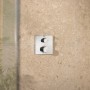 GROHE Precision Duschsystem Unterputz mit Vitalio Rain Mono 310, eckig - Detailansicht