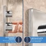 GROHE Precision Duschsystem Unterputz mit Vitalio Rain Mono 310, eckig - technische Ansicht