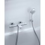 Duravit Wave Wannenthermostat Aufputz - technische Ansicht