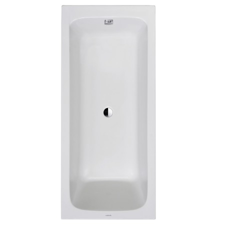 Baignoire rectangulaire Duravit D-Code 170 x 75 cm avec évacuation centrale