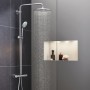 GROHE Euphoria System 260 Duschsystem mit Umstellung, Wandmontage, EcoJoy - Detailansicht