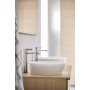 Duravit D-Neo Aufsatzbecken rund 40 cm, ohne Hahnloch, ohne Überlauf - technische Ansicht
