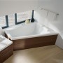 Baignoire d'angle Duravit Paiova 180 x 140 cm Coin droit