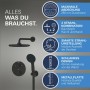 GROHE Precision Duschsystem, Unterputz, mit Vitalio Start 250, rund - Produktansicht