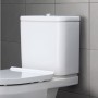 Serbatoio di scarico Duravit No. 1 per collegamento in basso a sinistra - vista dettagliata