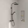 Villeroy & Boch Taro Duschsystem mit 3 Funktionen für Wandmontage - Produktansicht