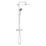 GROHE Vitalio System 310 Duschsystem mit Thermostatbatterie mit Ablage