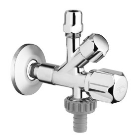 Robinet d'angle combiné GROHE Original WAS 1/2" x 3/8" x 3/4"