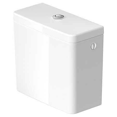 Serbatoio incasso Duravit D-Neo con attacco a sinistra o a destra per WC a terra Rimless