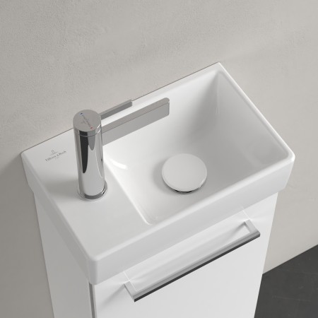 Villeroy & Boch Avento Handwaschbecken 36 x 22 cm, Becken rechts, ohne Überlauf