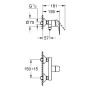 GROHE Swift Einhand-Brausebatterie 1/2 - Produktansicht