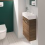 Villeroy & Boch Avento Handwaschbecken 36 x 22 cm, Becken rechts, ohne Überlauf - technische Ansicht