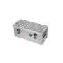 Alutec Aluminium-Riffelblechbox R37 l - technische Ansicht