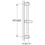 Astina doccia GROHE Euphoria 60 cm - vista dettagliata