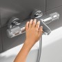 GROHE Precision Feel Thermostat-Wannenbatterie mit S-Anschlüssen - technische Ansicht
