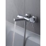 Duravit Circle Einhebel-Wannenmischer Aufputz - technische Ansicht
