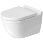 Duravit Starck 3 WC mural Rimless - vue détaillée