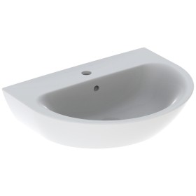 Geberit Renova Waschtisch 65 x 50 cm mit Hahnloch und Überlauf