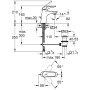 GROHE Eurostyle Einhand-Waschtischbatterie DN 15 S-Size - Detailansicht