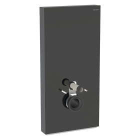 Geberit Monolith Plus Sanitärmodul für Wand-WC, 101 cm, Frontverkleidung aus Glas