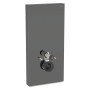 Geberit Monolith Plus Sanitärmodul für Wand-WC, 101 cm, Frontverkleidung aus Glas