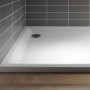 Receveur de douche carré Duravit Starck Slimline 90 x 90 cm - vue détaillée