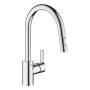 Rubinetto monocomando per lavello GROHE Feel 1/2" con bocca alta, 2 tipi di getto