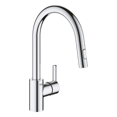 Rubinetto monocomando per lavello GROHE Feel 1/2" con bocca alta, 2 tipi di getto