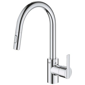 Rubinetto monocomando per lavello GROHE Feel 1/2" con bocca alta, 2 tipi di getto