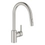 Rubinetto monocomando per lavello GROHE Feel con bocca alta da 1/2", 2 tipi di getto