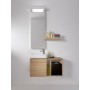 Geberit iCon Handwaschbecken 38 cm mit Hahnloch rechts - technische Ansicht