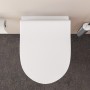 VitrA Sento Wand-WC Compact, VitrA Flush 2.0, Tiefspüler ohne Spülrand - Produktansicht