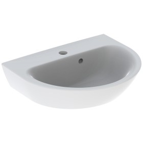 Geberit Renova Handwaschbecken 50 x 40 cm mit Hahnloch und Überlauf
