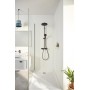 GROHE Vitalio Start 250 Duschsystem mit Thermostatbatterie für Wandmontage - technische Ansicht