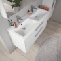 Duravit D-Code Doppelwaschtisch 120 cm - technische Ansicht