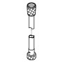 GROHE VitalioFlex Trend Brauseschlauch 150 cm - technische Ansicht