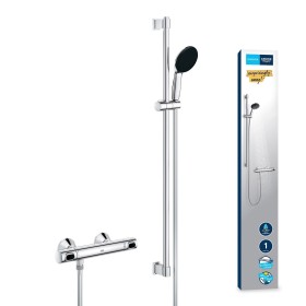 GROHE Precision Flow Thermostat-Brausebatterie 1/2" mit Brausegarnitur 90 cm