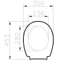 VitrA Conforma WC Sitzring - Detailansicht