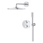GROHE Precision Duschsystem Unterputz mit Vitalio Rain Mono 310, rund - Detailansicht