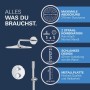 GROHE Precision Duschsystem Unterputz mit Vitalio Rain Mono 310, rund - Produktansicht