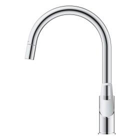 Rubinetto monocomando GROHE StartLoop per lavello con bocca alta estraibile 1/2"
