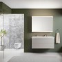 Geberit ONE Waschtisch 120 cm, Abgang horizontal, 2 Hahnlöcher, ohne Überlauf - Produktansicht